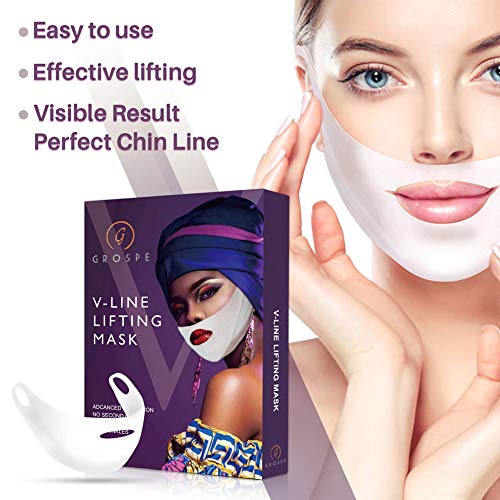 Miracle V-Shaped Slimming Mask,V Line Face Lift Mask Double Chin Reducer Lift...