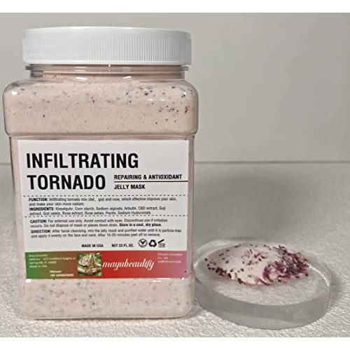 Goji, Arbutin, Rose, Cannabidiol Extract, Jelly Mask For Facials, Jelly Face ...