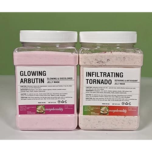 Goji, Arbutin, Rose, Cannabidiol Extract, Jelly Mask For Facials, Jelly Face ...