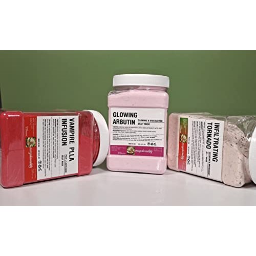 Goji, Arbutin, Rose, Cannabidiol Extract, Jelly Mask For Facials, Jelly Face ...