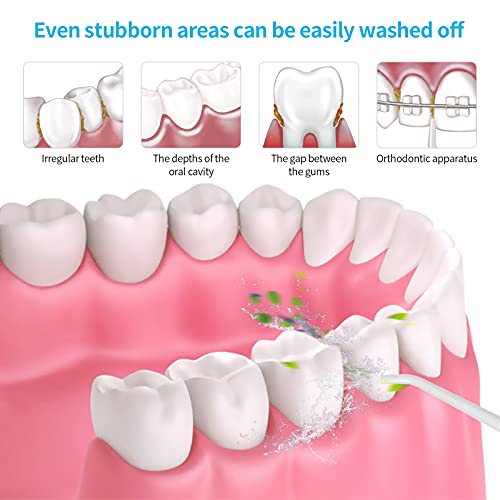 GT MEDIA Cordless Water Flosser Oral Irrigator: Dental Teeth Cleaner IPX7 Wat...