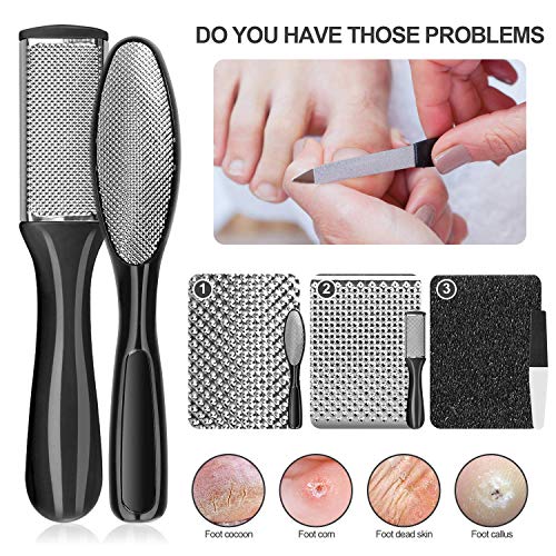 GTTVO Pedicure Kit, 24 in 1 Stainless Steel Professional Pedicure Tools Set, ...