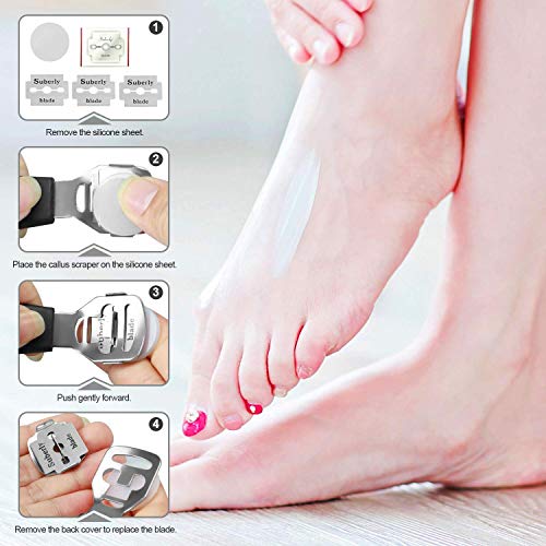 GTTVO Pedicure Kit, 24 in 1 Stainless Steel Professional Pedicure Tools Set, ...