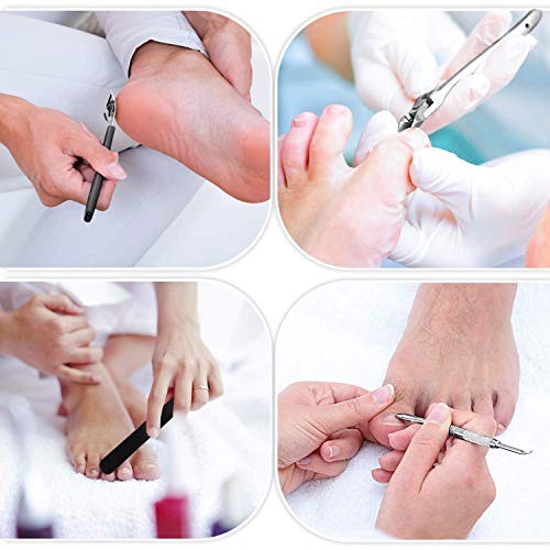 GTTVO Pedicure Kit, 24 in 1 Stainless Steel Professional Pedicure Tools Set, ...