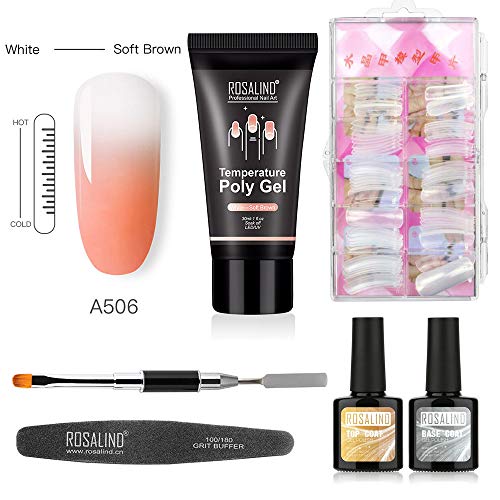 GuangYuan 6PCS False Nails & Accessories Nail polish Nail Crystal Liqui Nail ...