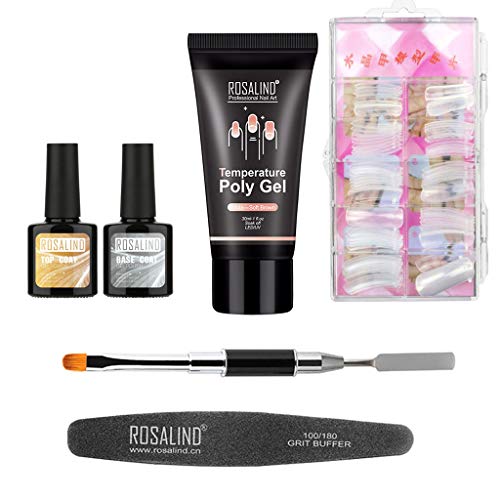 GuangYuan 6PCS False Nails & Accessories Nail polish Nail Crystal Liqui Nail ...