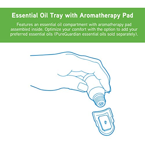 Guardian Technologies Pure Guardian MST55 Portable Warm Mist and Steam Inhale...