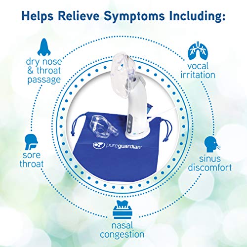 Guardian Technologies Pure Guardian MST55 Portable Warm Mist and Steam Inhale...