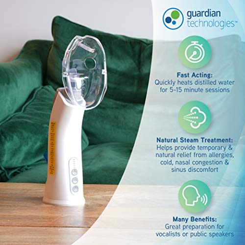 Guardian Technologies Pure Guardian MST55 Portable Warm Mist and Steam Inhale...