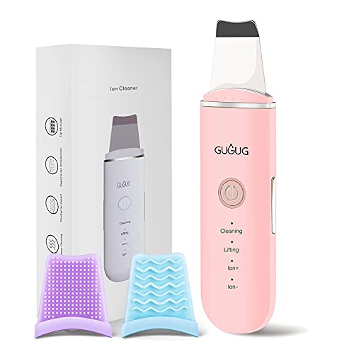 GUGUG Skin Scrubber - Skin Spatula, Blackhead Remover Pore Cleaner with 4 Mod...