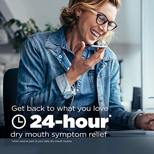 GUM - 1806R Hydral Oral Gel, Alcohol-Free Gentle Mint Gel for Night-time Dry ...