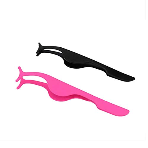 guohanfsh False Eyelash Tweezers Applicator Lashes Extension Curler Nipper Au...