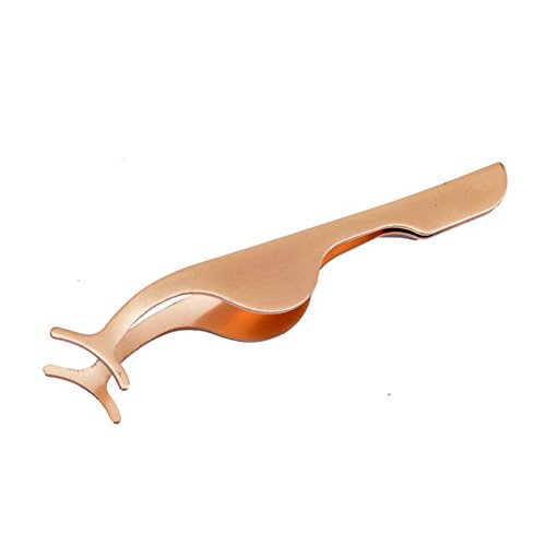guohanfsh False Eyelash Tweezers Fake Eye Lashes Applicator Extension Curler ...