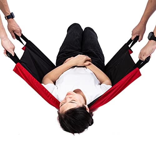 Positioning Bed Pad with Leather Handles - Multifunctional Patient Moving Bed...