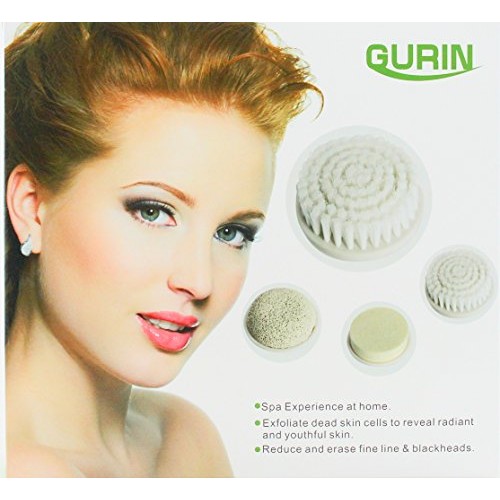 Gurin Face and Body Brush Attachment: Replacement Heads for Gurin Ultra Clean...