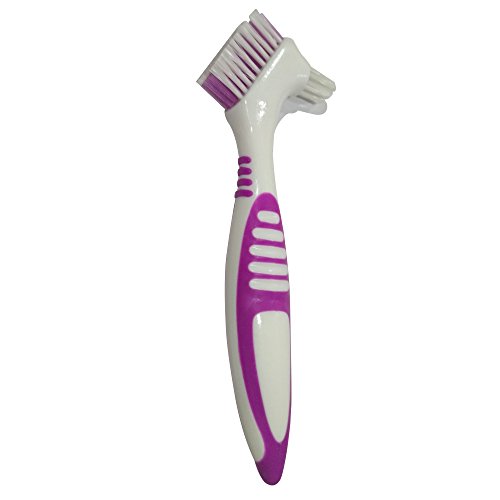 Gus Craft 2-Pack Denture Cleaning Brush Set- Premium Hygiene Denture Cleaner ...