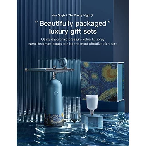 GX Makeup Airbrush Kit,Professional Skin Care Tool,Portable Rechargeable Cord...