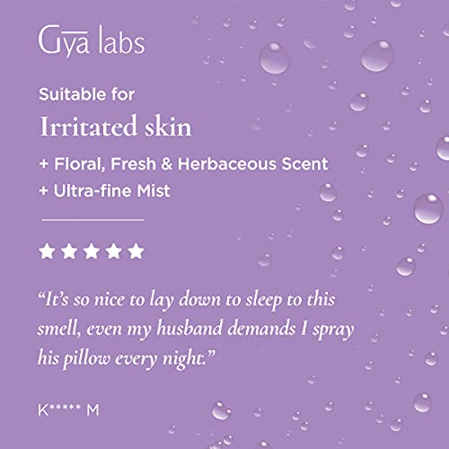 Gya Labs Lavender Spray for Sleep and Skin Care - Face Mist Spray To Moisturi...