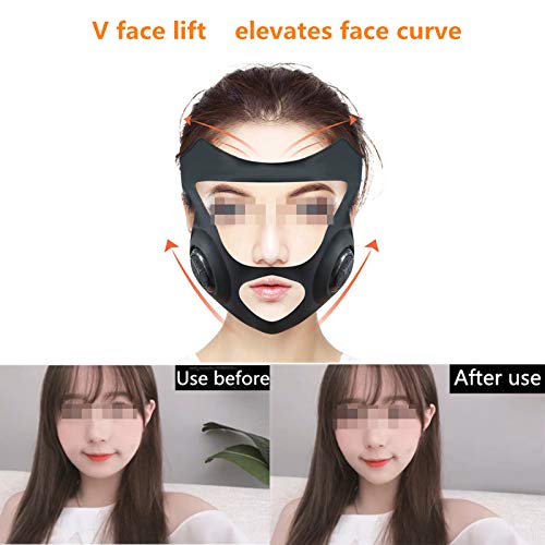 GYMO Electric Face-Lifting Mask, V-Face Adjustable 3 Modes Massager, Used to ...