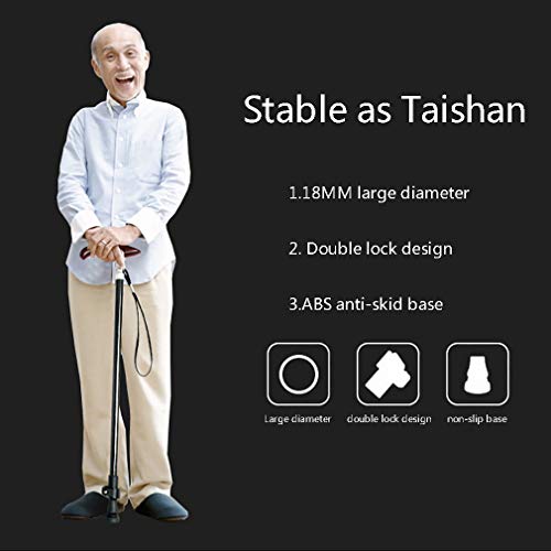GYTOO Old Man Walking Stick New Carbon Fiber Abdomen Gift Box Elderly Lightwe...