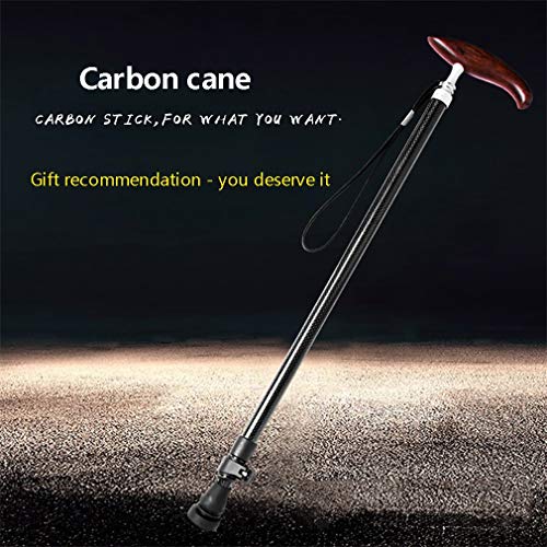 GYTOO Old Man Walking Stick New Carbon Fiber Abdomen Gift Box Elderly Lightwe...