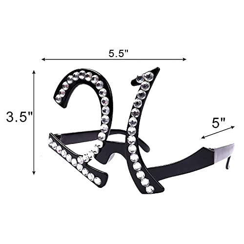 Gywanttyol 21st Birthday Decorations, 21st Birthday Gifts for Girl 21st Pink ...