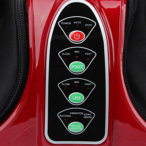 Shiatsu Kneading, Rolling & Heating Foot & Calf Massager Personal Health Stud...