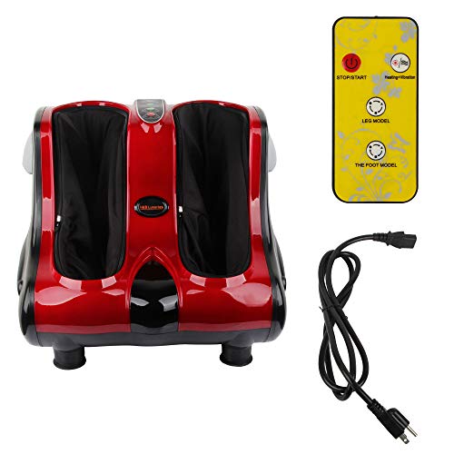 Shiatsu Kneading, Rolling & Heating Foot & Calf Massager Personal Health Stud...