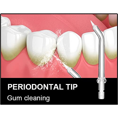 Replacement Nozzles And Cleaning Brush With Box For h2ofloss Water Flosser, 5...