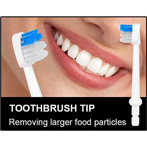 Replacement Nozzles And Cleaning Brush With Box For h2ofloss Water Flosser, 5...