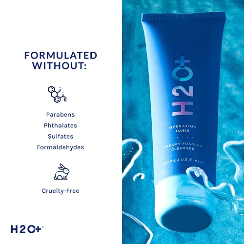 Hydration Oasis Creamy Foaming Cleanser by H2O+, Hydro-Amino Infusion, and Mi...