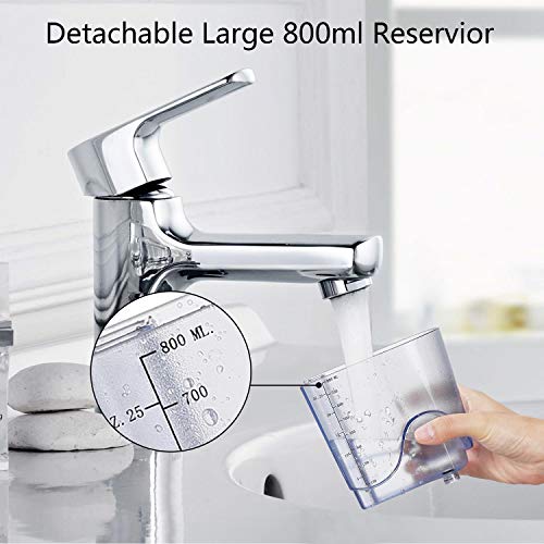 H2ofloss® Dental Water Flosser for Teeth Cleaning with 12 Multifunctional Tip...