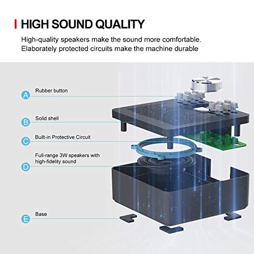 Hafei White Noise Machine - Portable Sound Machine for Baby Adults Sleeping, ...