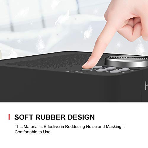 Hafei White Noise Machine - Portable Sound Machine for Baby Adults Sleeping, ...