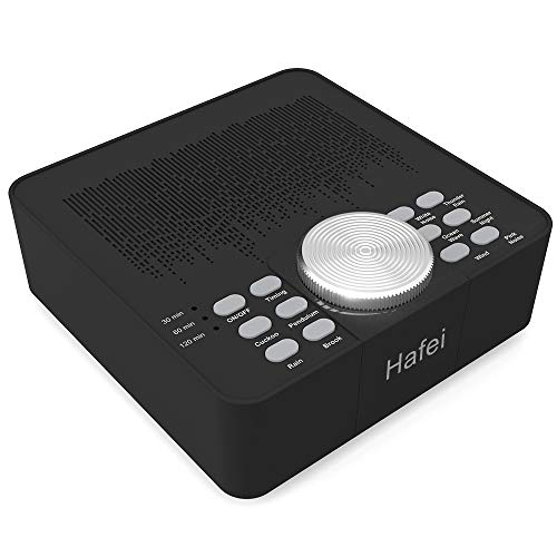 Hafei White Noise Machine - Portable Sound Machine for Baby Adults Sleeping, ...
