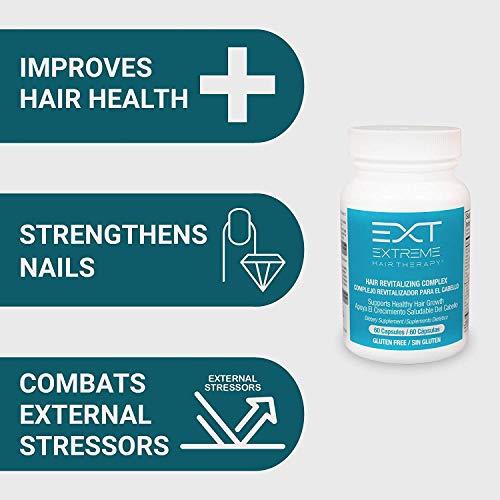 EXT Hair Revitalizing Complex Daily Hair Growth Supplement with Biotin (60 Ca...