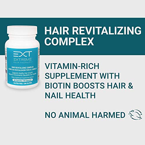 EXT Hair Revitalizing Complex Daily Hair Growth Supplement with Biotin (60 Ca...