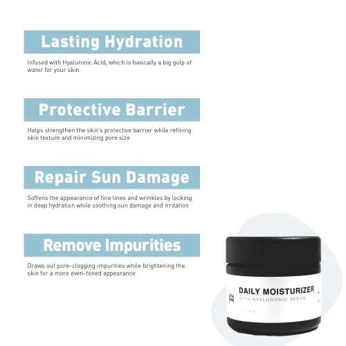 SKN Craft Co. Men’s Facial Care Kit | Aloe Vera Face Wash 3oz | Hyaluronic Mo...