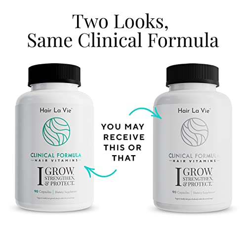 Hair La Vie Clinical Formula Hair Vitamins with Biotin and Saw Palmetto - Hea...
