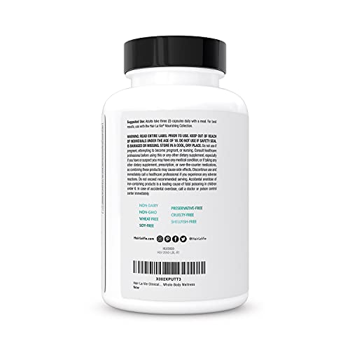 Hair La Vie Clinical Formula Hair Vitamins with Biotin and Saw Palmetto - Hea...