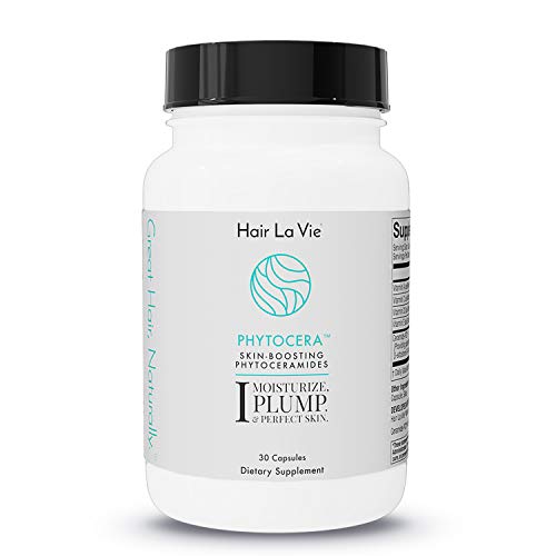 Hair La Vie Phytocera Dry Skin Supplement for Women - Phytoceramides for Agin...