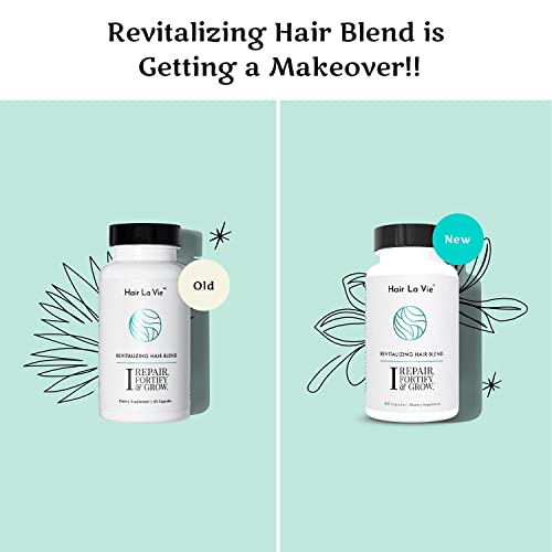 Hair La Vie Revitalizing Blend Hair Vitamins with Biotin, Collagen and Saw Pa...