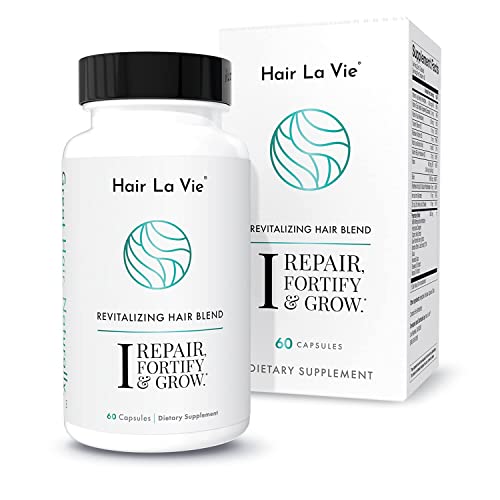 Hair La Vie Revitalizing Blend Hair Vitamins with Biotin, Collagen and Saw Pa...