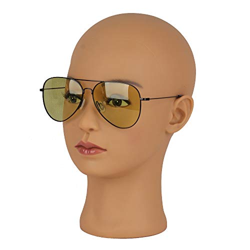 HAIR WAY Bald Mannequin Head Female Professional Cosmetology Head Make up Dol...
