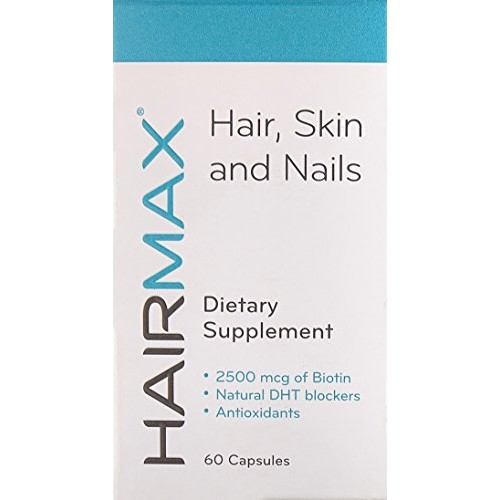 HairMax Hair Supplement, Biotin Supplement that promotes Hair, Skin and Nail ...