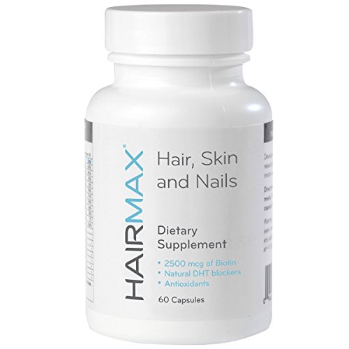 HairMax Hair Supplement, Biotin Supplement that promotes Hair, Skin and Nail ...
