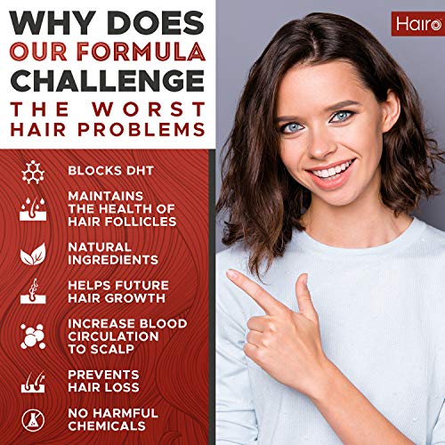 DHT Blocker Hair Growth Supplement - High Potency Biotin & Saw Palmetto for H...