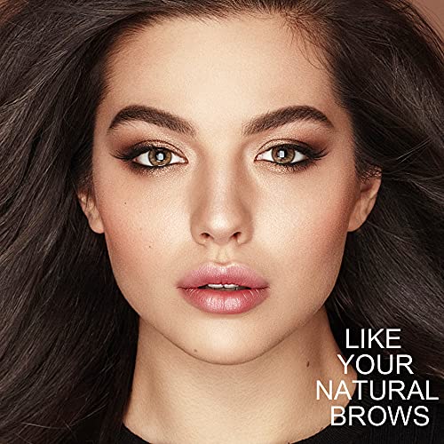 Eyebrow Stamp & 30 Eyebrow Stencils Kit, One Step Eyebrow Shaping Kit, Profes...