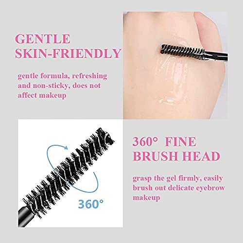 Eyebrow Stencil & Eyebrow Setting Gel, 30 Eyebrow Shaper Kit, Reusable Eyebro...