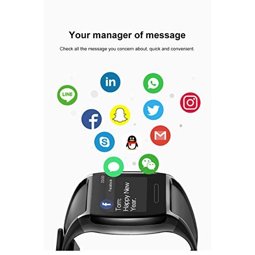 HalfSun Fitness Tracker, Activity Tracker Fitness Watch with Heart Rate Monit...